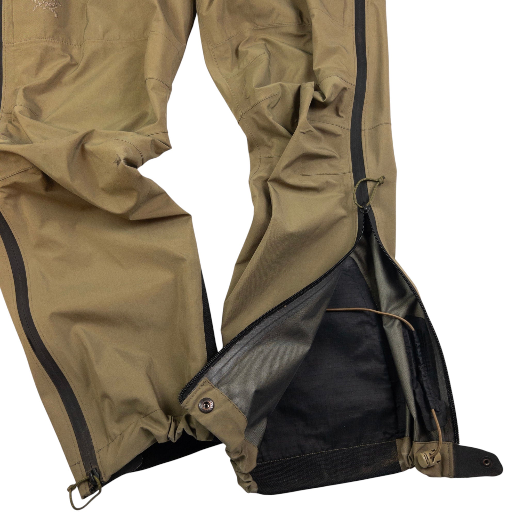 Vintage Arcteryx LEAF Goretex Full Zip Trousers Size M