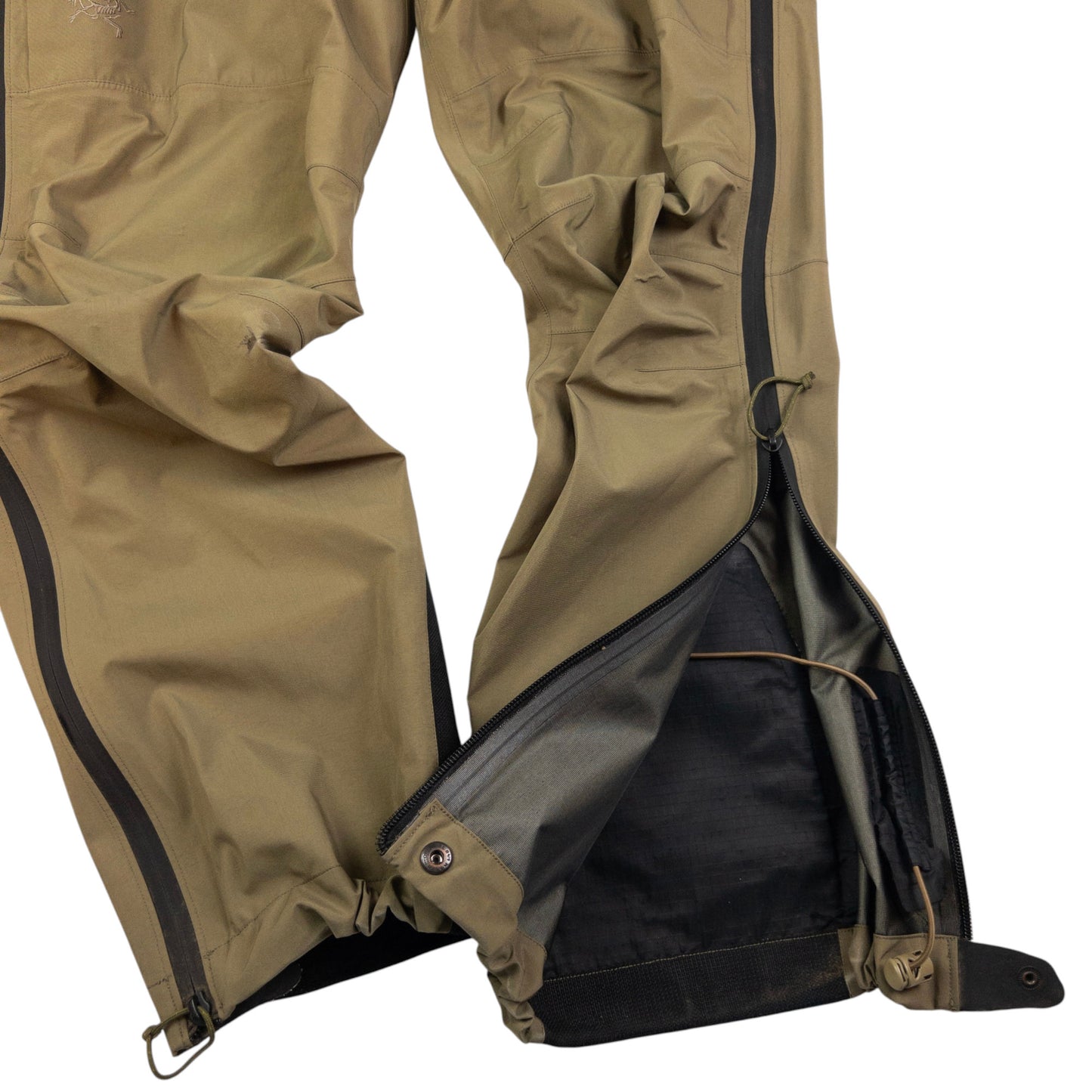 Vintage Arcteryx LEAF Goretex Full Zip Trousers Size M