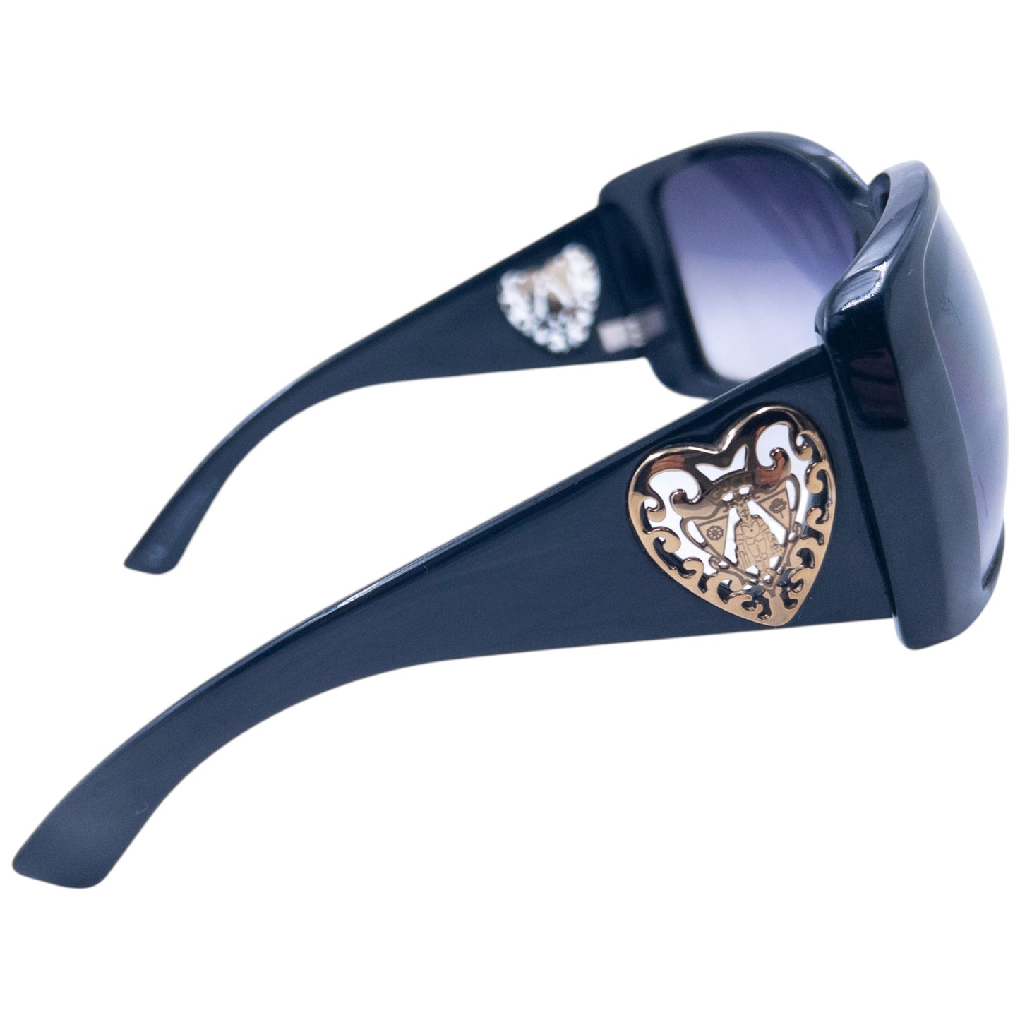 Vintage 2000s Gucci Heart Cut-Out Sunglasses