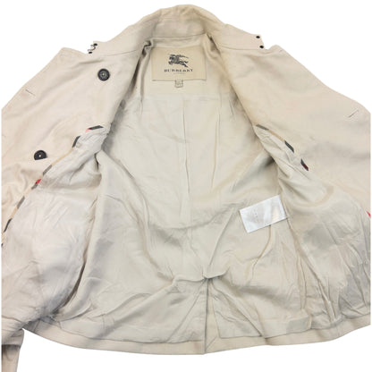 Vintage 2000s Burberry Belt Waist Jacket Womens Size S