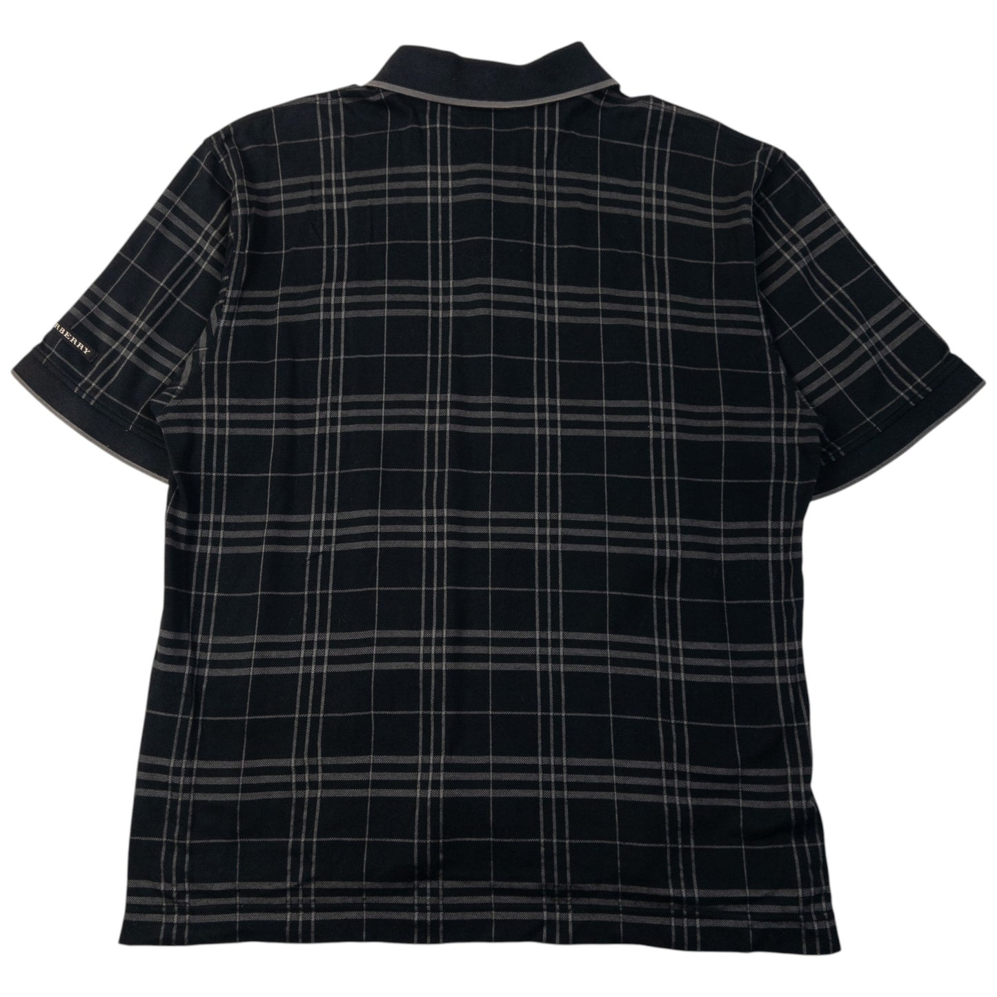 Vintage 2000s Burberry Golf Nova Check Polo Shirt Womens Size M