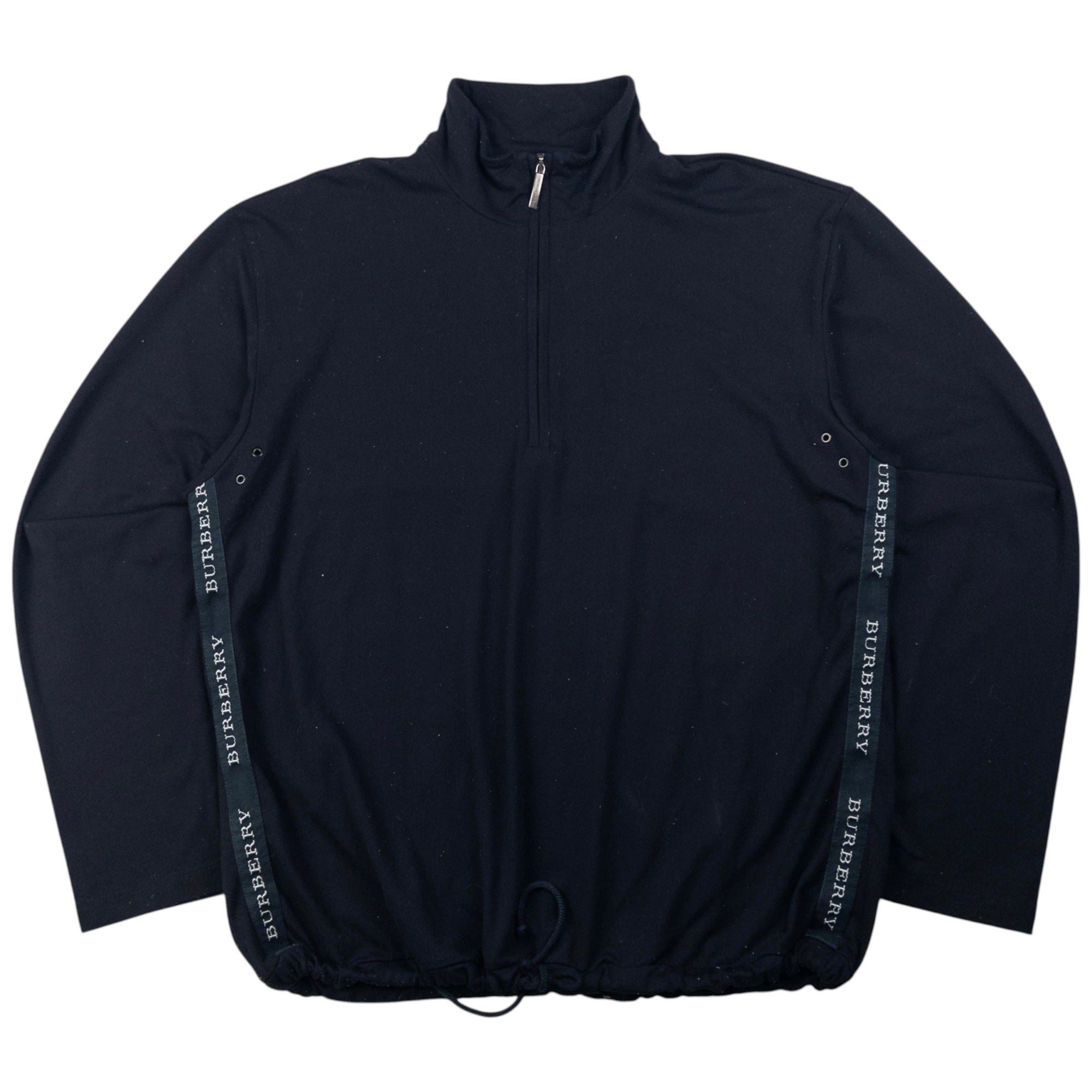 Vintage Burberry Q Zip Jumper Size M