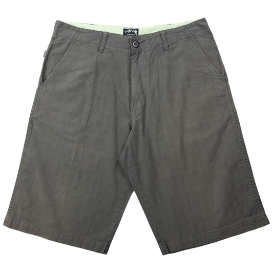 Vintage 2000s Stussy Checkered Shorts Size W34