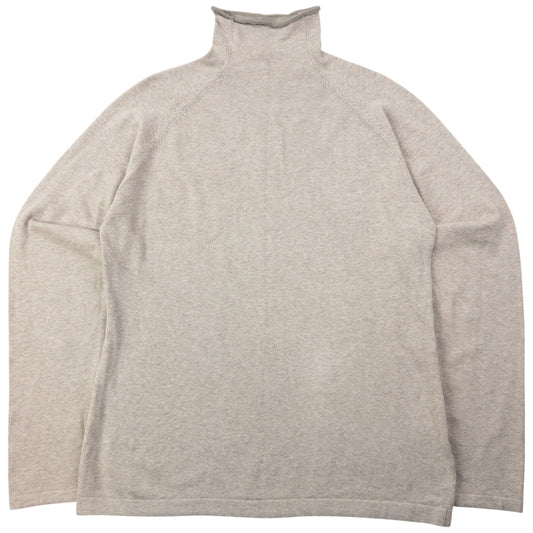 Vintage 90s Yohji Yamamoto Wool Turtleneck Jumper Womens Size S
