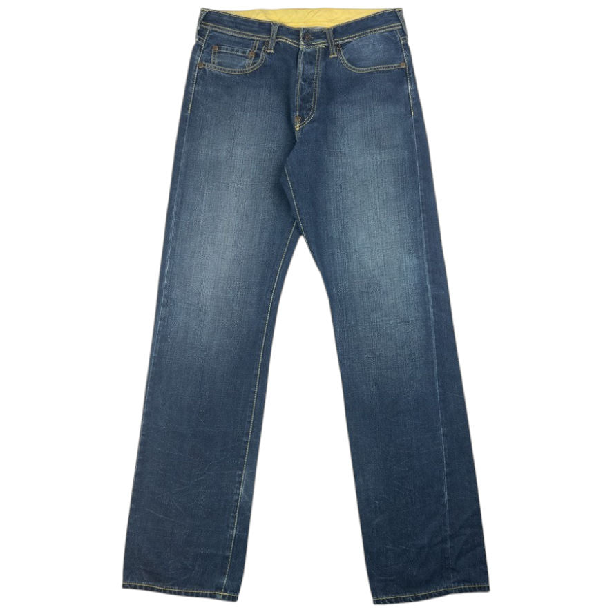Vintage Evisu Double Gull Japanese Denim Jeans Size W31
