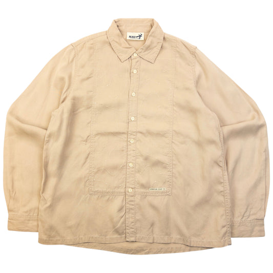 Vintage 90s Hai Sporting Gear By Issey Miyake Long Sleeve Button Up Shirt Size XS