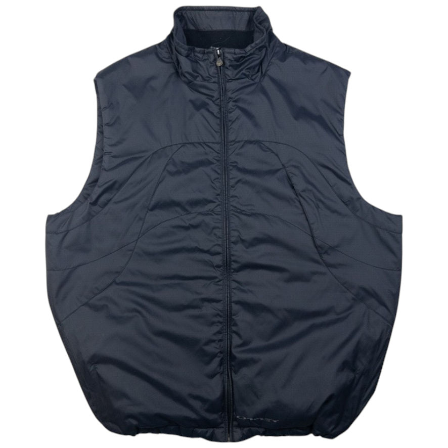 Vintage Oakley Zip Up Padded Gilet Size L