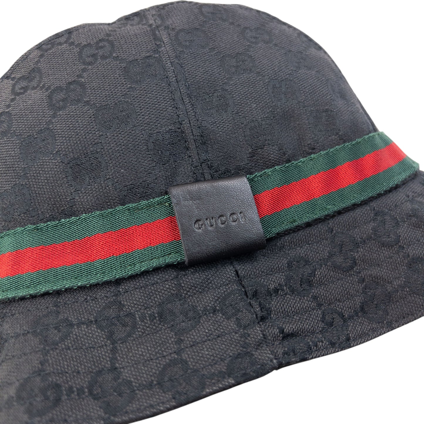 Vintage 2000s Gucci Monogram Bucket Hat Size L