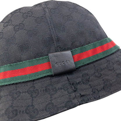Vintage 2000s Gucci Monogram Bucket Hat Size L