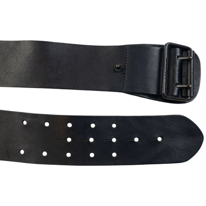 Vintage 2000s Burberry Leather Belt Size XL