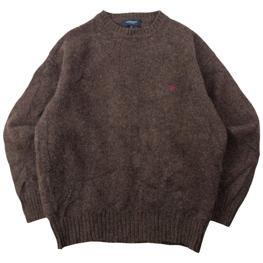 Vintage 90s Burberry Wool Jumper Womens Size S