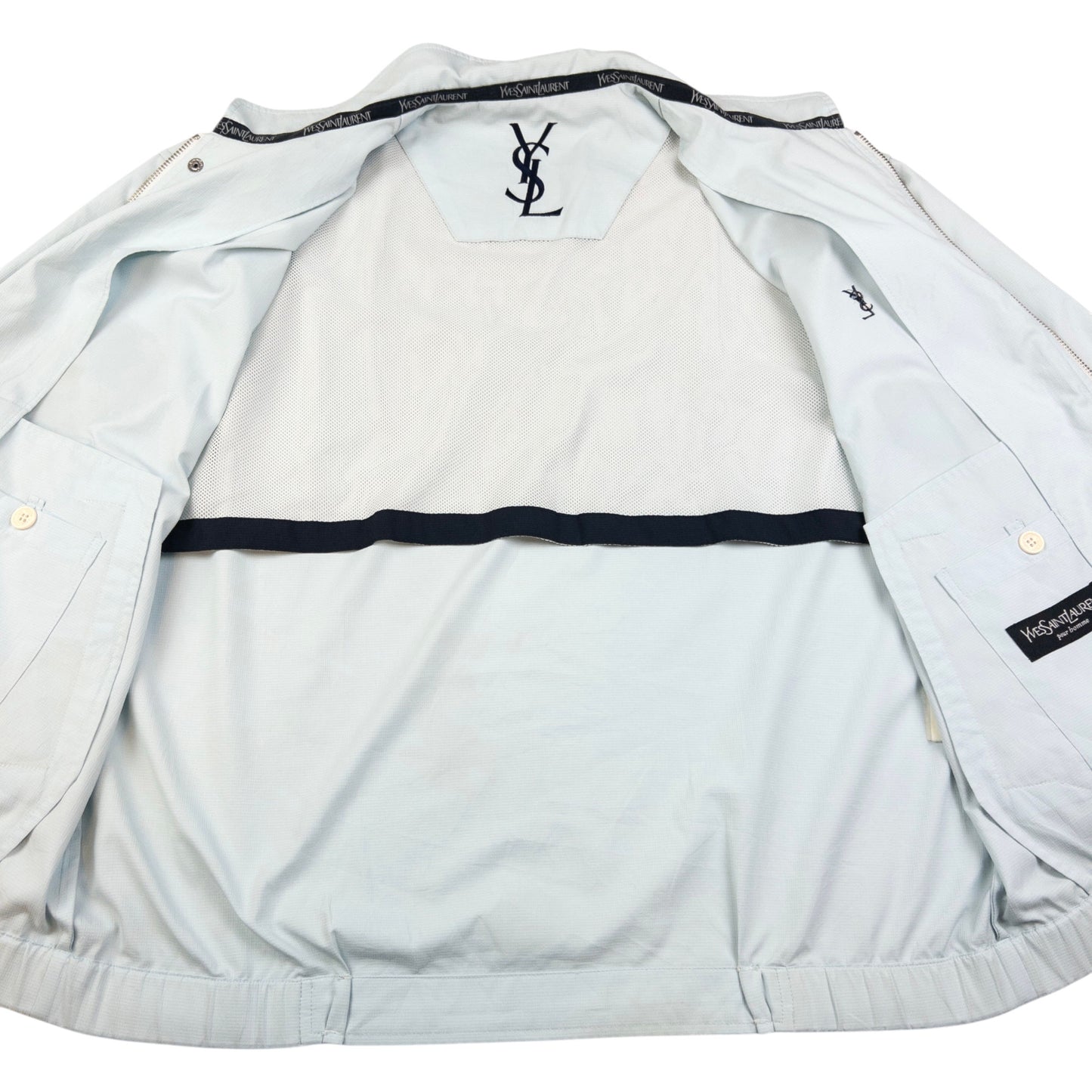 Vintage YSL Yves Saint Laurent Harrington Jacket Size S