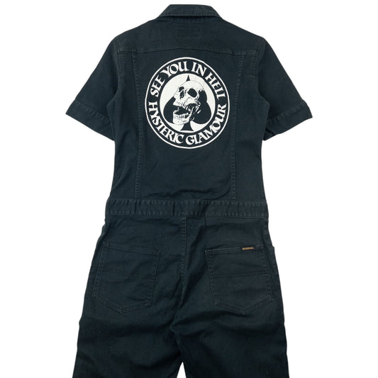 Vintage 2000s Hysteric Glamour See You In Hell Jumpsuit Womens Size S
