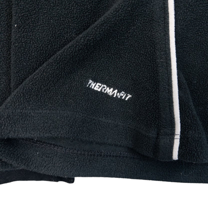 Vintage 2000s Nike ACG Asymetrical Q Zip Fleece Sweatshirt in black, photo 5