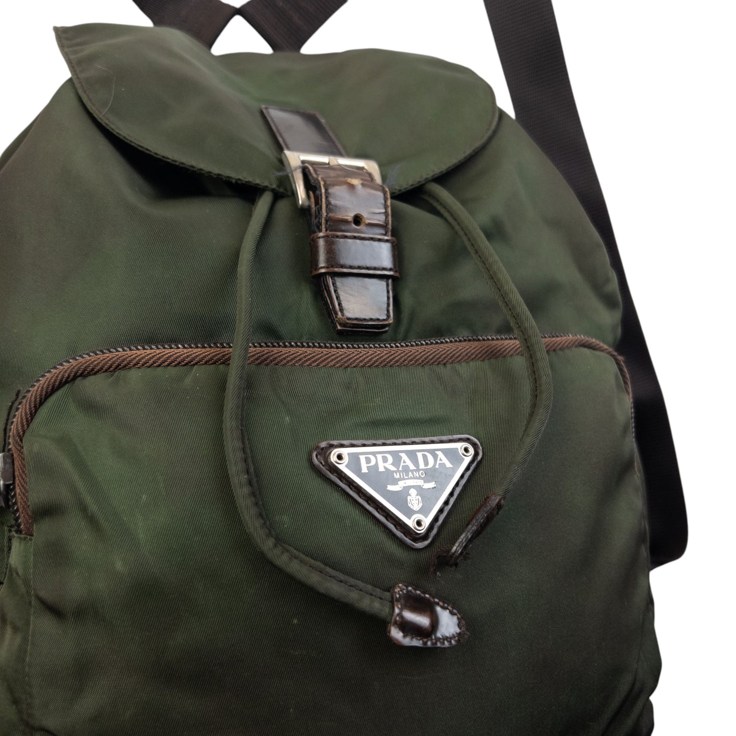 Vintage 2000s Prada Bucket Backpack