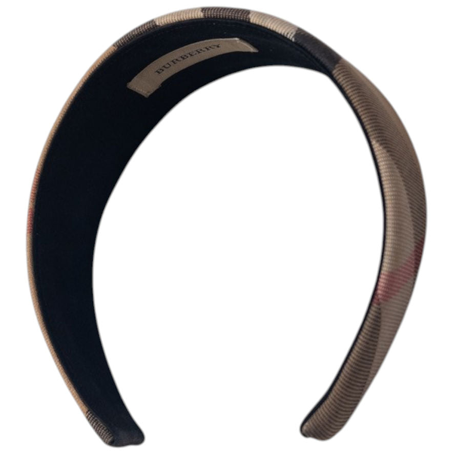 Vintage Burberry Nova Check Headband