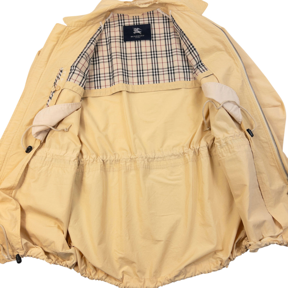Vintage 2000s Burberry Zip Up Jacket Size L