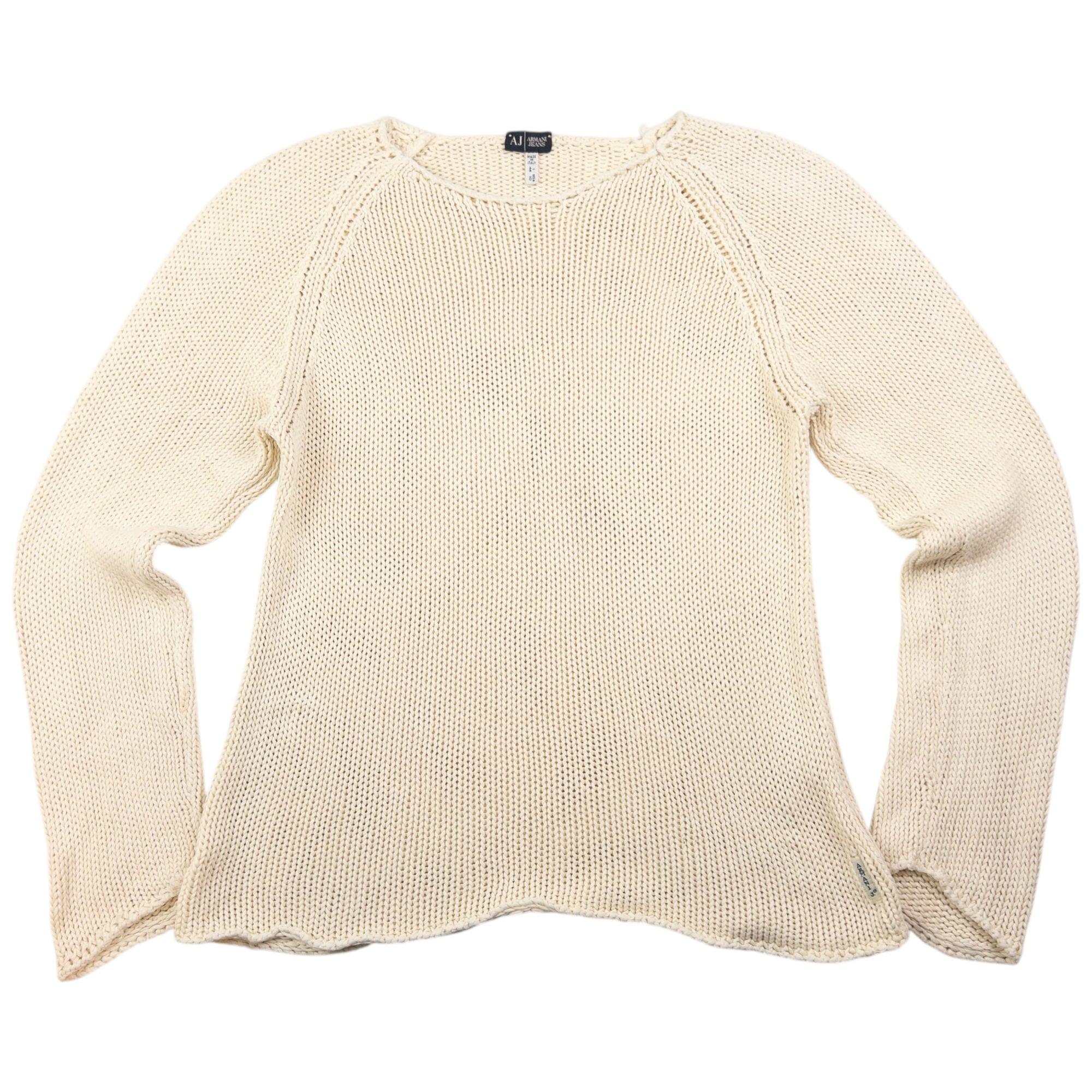 Vintage Armani Jeans Knit Jumper Womens Size M