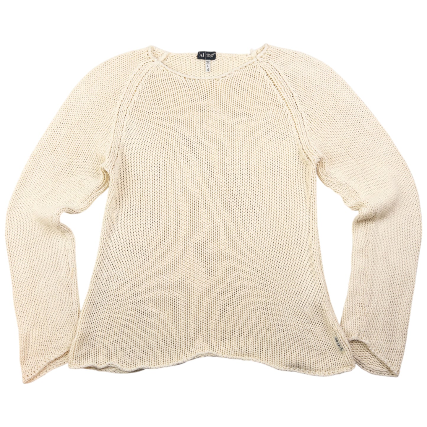 Vintage Armani Jeans Knit Jumper Womens Size M