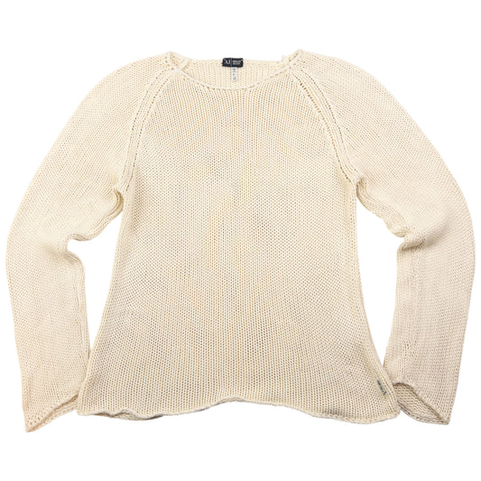 Vintage Armani Jeans Knit Jumper Womens Size M