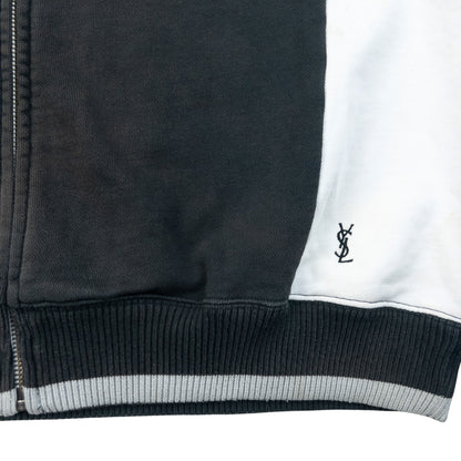 Vintage 2000s YSL Yves Saint Laurent Zip Up Sweatshirt Size L