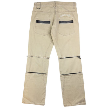 Vintage PPFM Zip Leg Trousers Size W32
