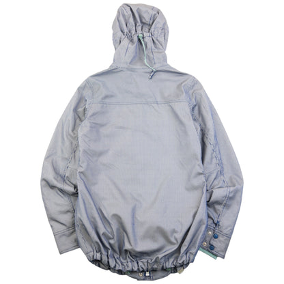 Vintage 2000s Nike 6.0 Striped Zip Up Snowboarding Jacket Womens Size L