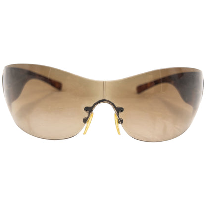 Vintage 2000s Prada Tortoise Shell Swirl Sunglasses