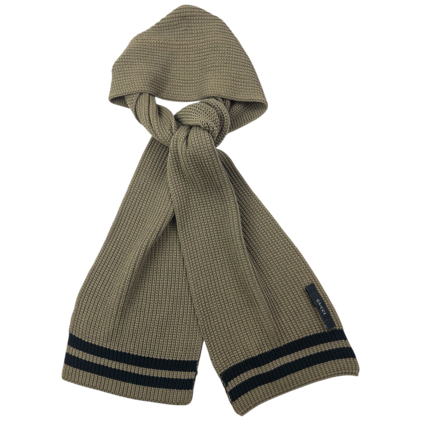 Vintage 2000s Gucci Knit Scarf