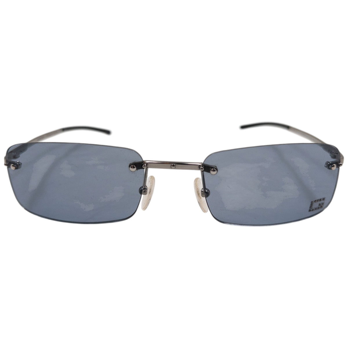 Vintage 1999 Gucci By Tom Ford Studded Rimless Sunglasses