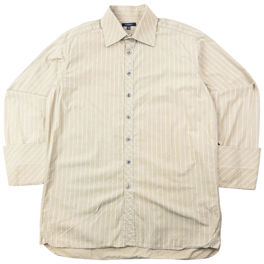 Vintage 2000s Burberry Monogram Long Sleeve Button Up Shirt Size L