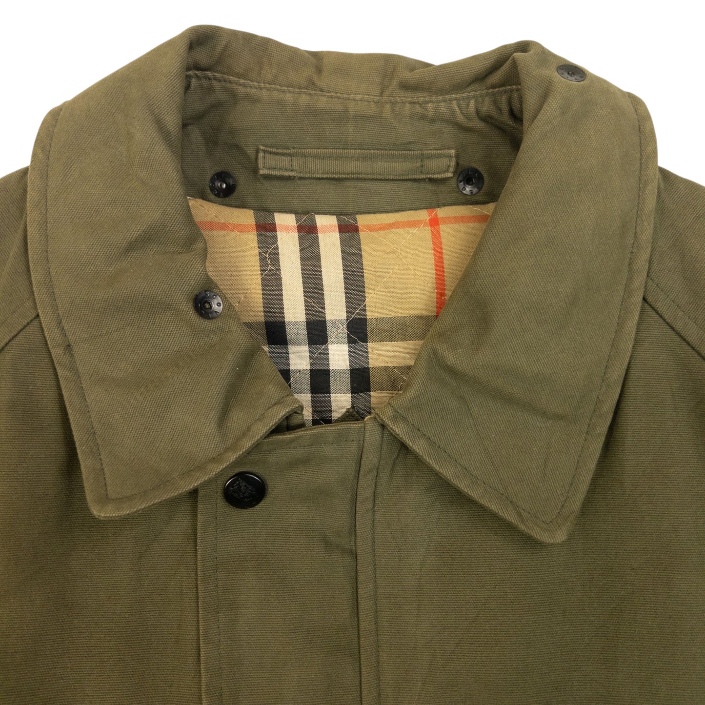 Vintage 90s Burberry Nova Check Lined Jacket Size XL