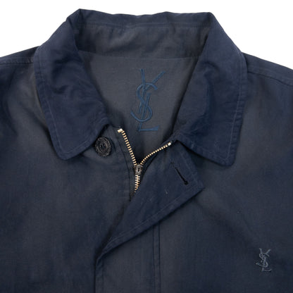 Vintage 90s YSL Yves Saint Laurent Harrington Jacket Size M
