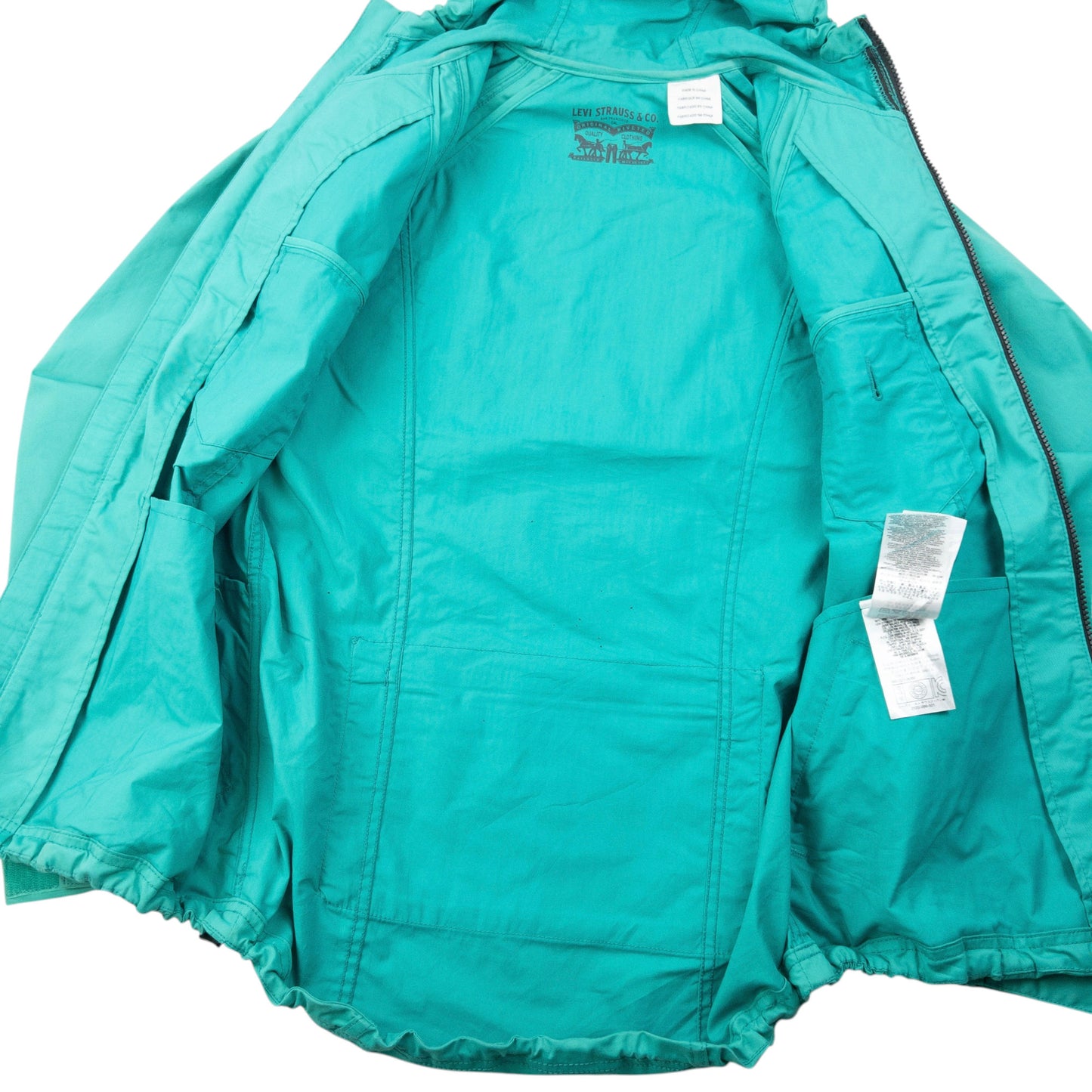 Vintage Levi's Packable Zip Up Jacket Size S