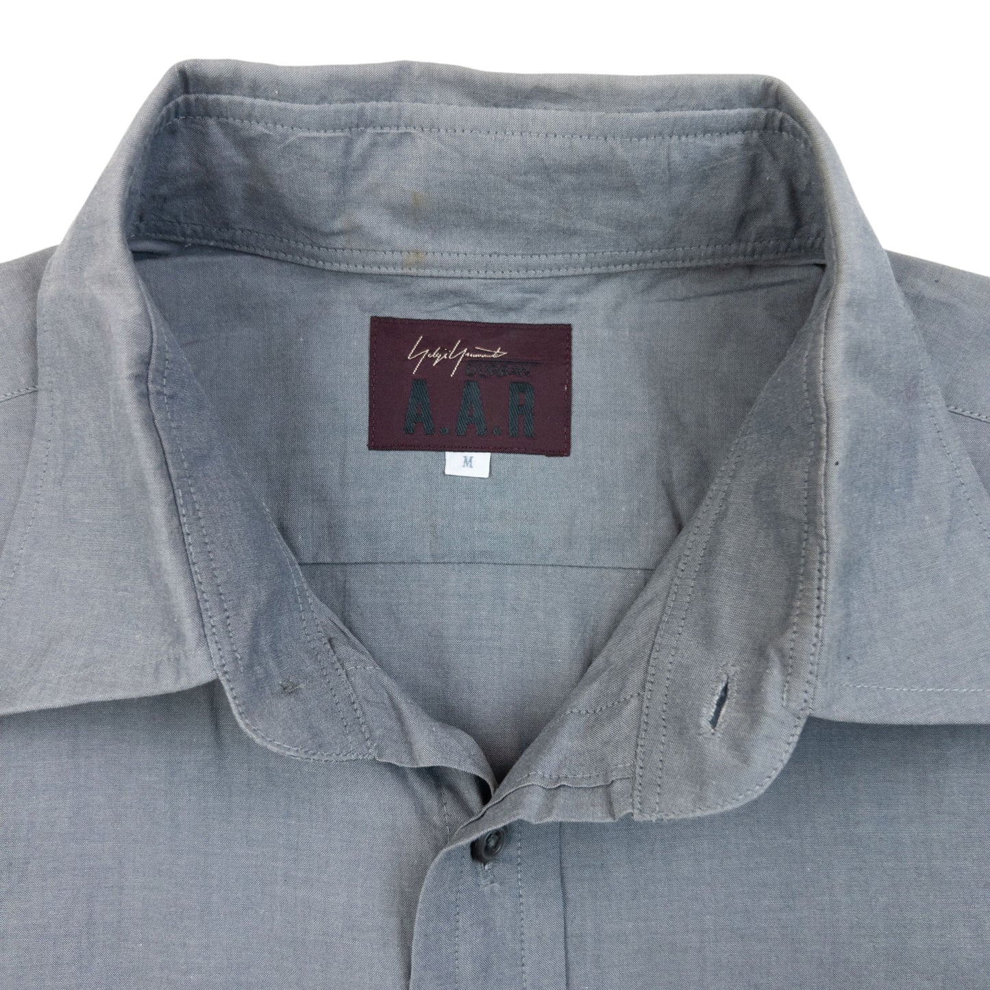 Vintage 90s Yohji Yamamoto D'Urban A.A.R Long Sleeve Button Up Shirt Size S