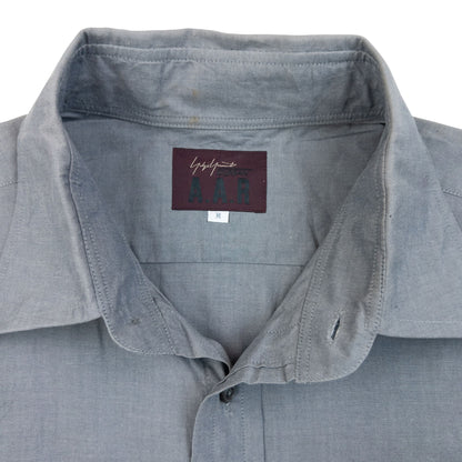 Vintage 90s Yohji Yamamoto D'Urban A.A.R Long Sleeve Button Up Shirt Size S