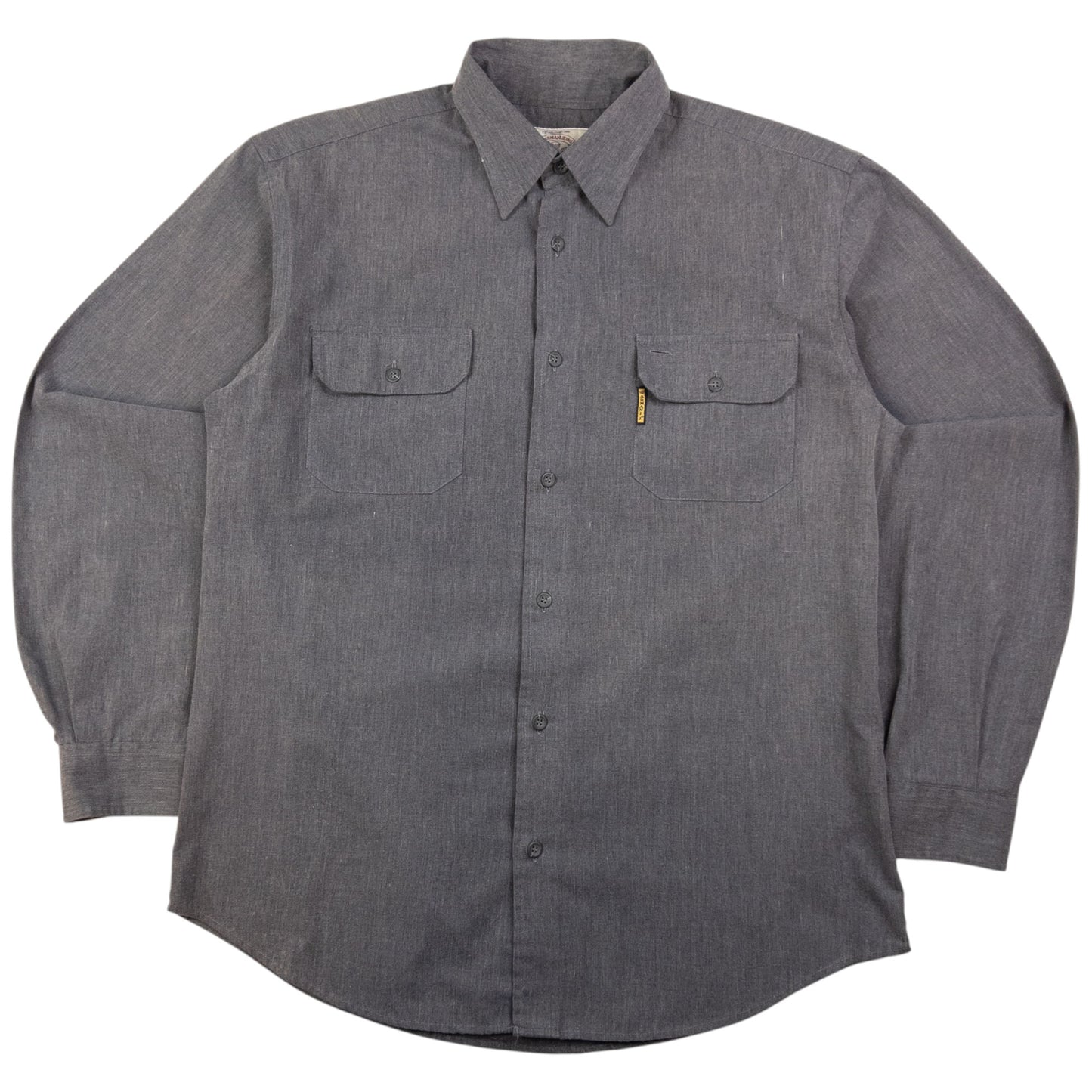Vintage Armani Jeans Long Sleeve Button Up Shirt Size L