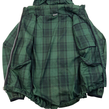 Vintage 2000s Nike Checkered Zip Up Jacket Size M