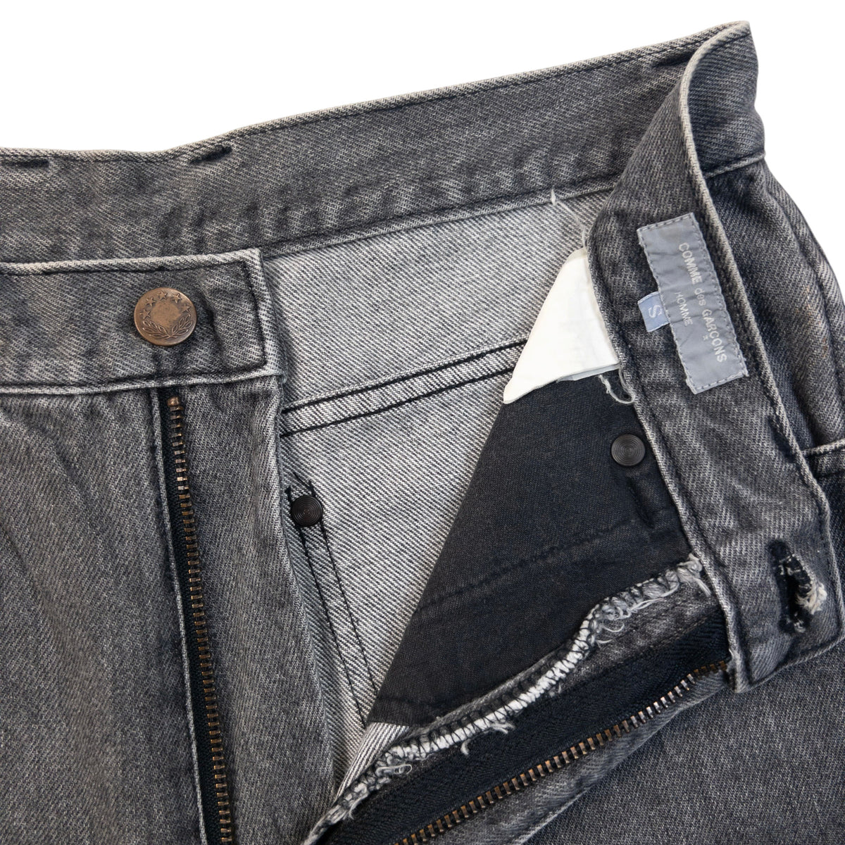 Vintage 2000s Comme Des Garçons HOMME Denim Jeans Size W27