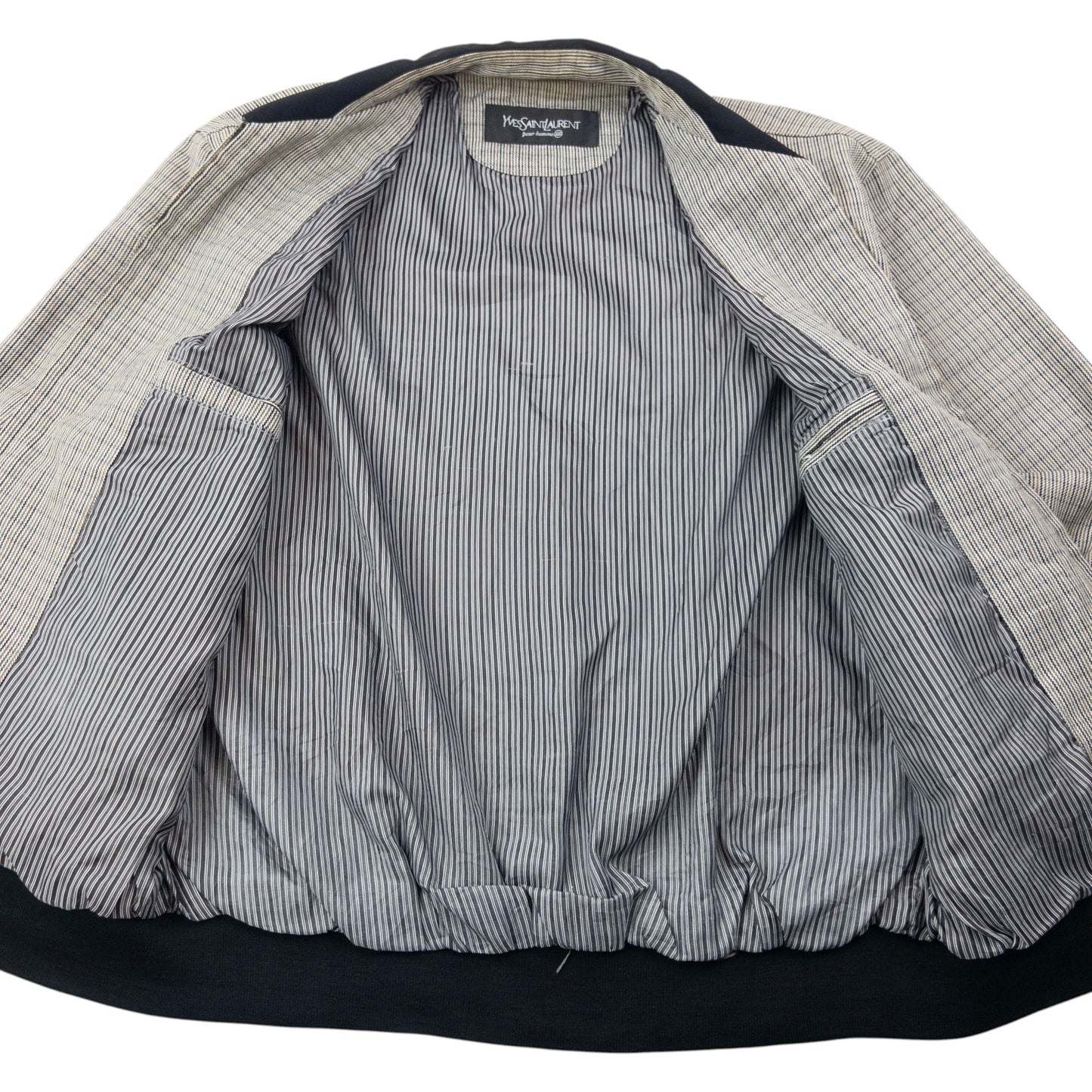 Vintage 90s YSL Yves Saint Laurent Harrington Jacket Size M