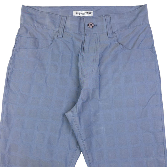 Vintage Issey Miyake Square Pattern Trousers Size W30