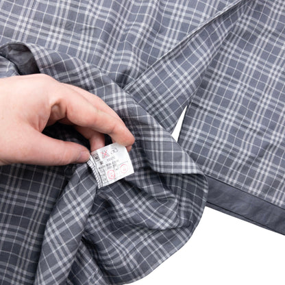 Vintage 2000s Burberry Nova Check Long Sleeve Button Up Pyjama Shirt Size L