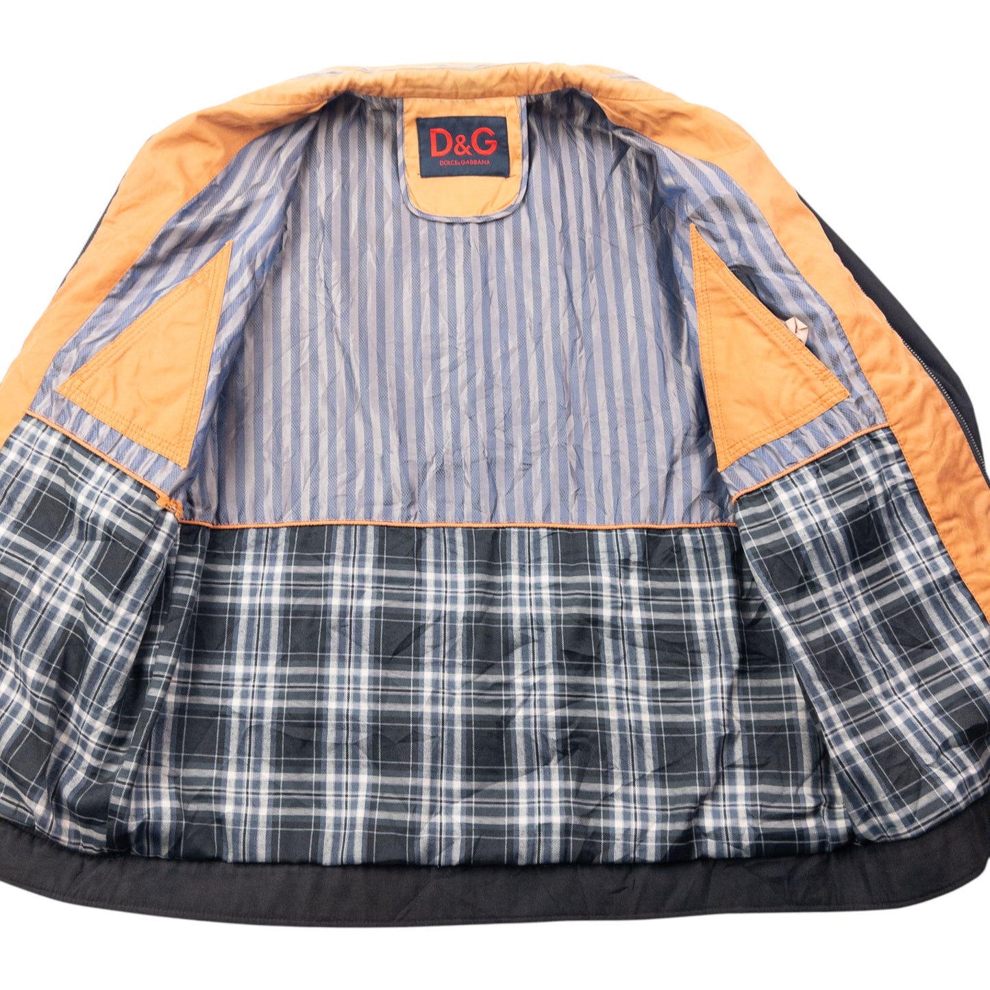 Vintage 90s Dolce & Gabbana Zip Up Jacket Size L