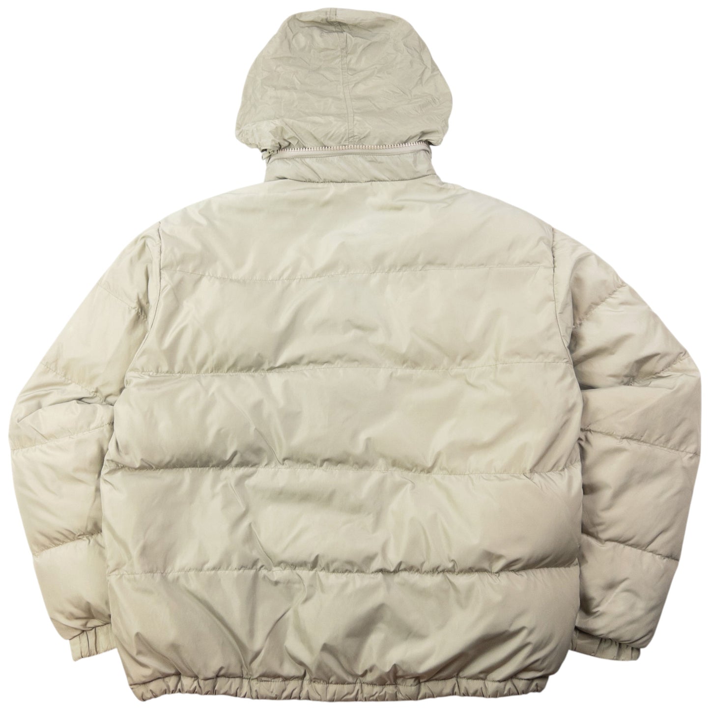 Vintage 90s Armani Jeans Zip Up Puffer Jacket Womens Size M