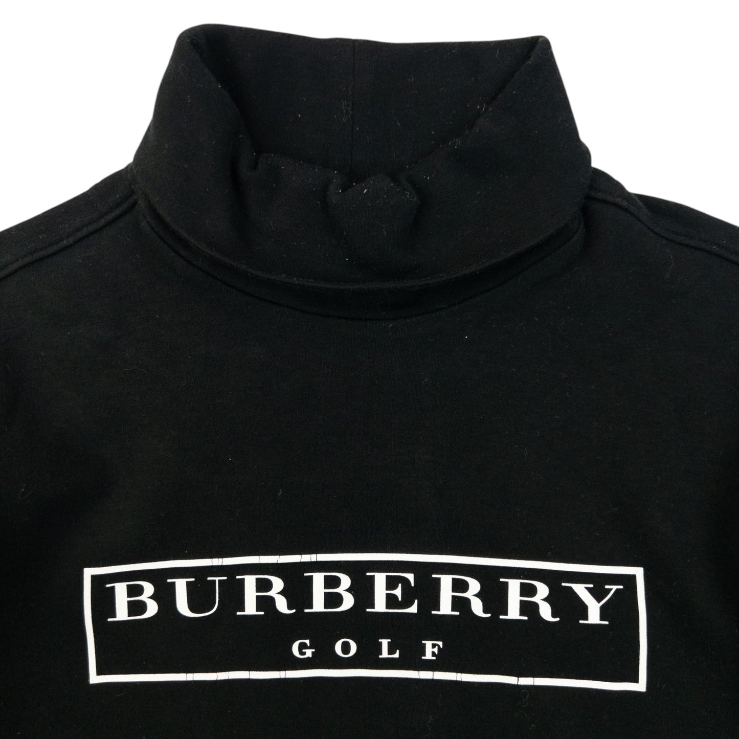 Vintage 2000s Burberry Golf Turtleneck Jumper Womens Size M