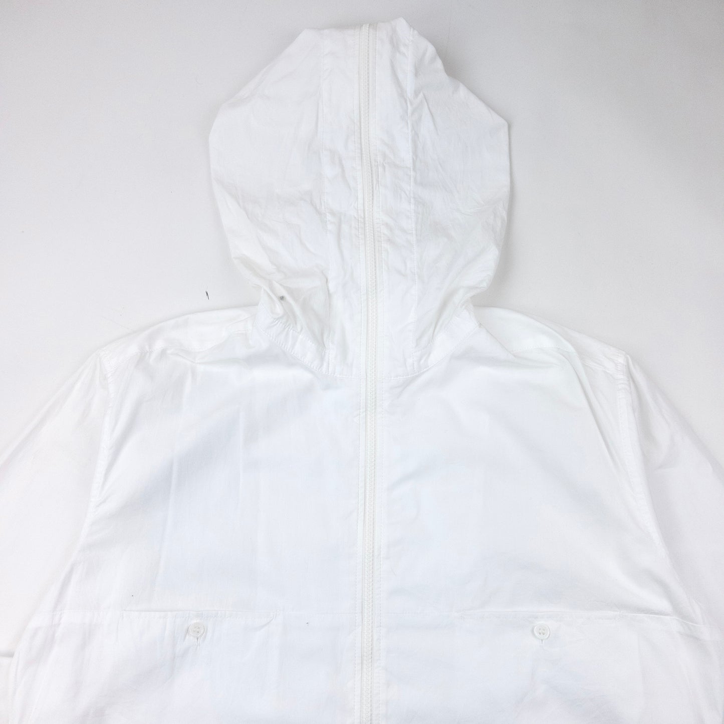 Vintage 2000s Yohji Yamamoto Full Zip Hooded Jacket Size L