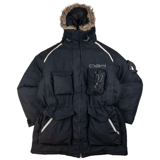 Vintage Nike ACG 089 Fur-Hood Cargo Jacket Size XL