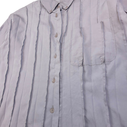 Vintage Issey Miyake Reverse Seam Long Sleeve Button Up Shirt Size M