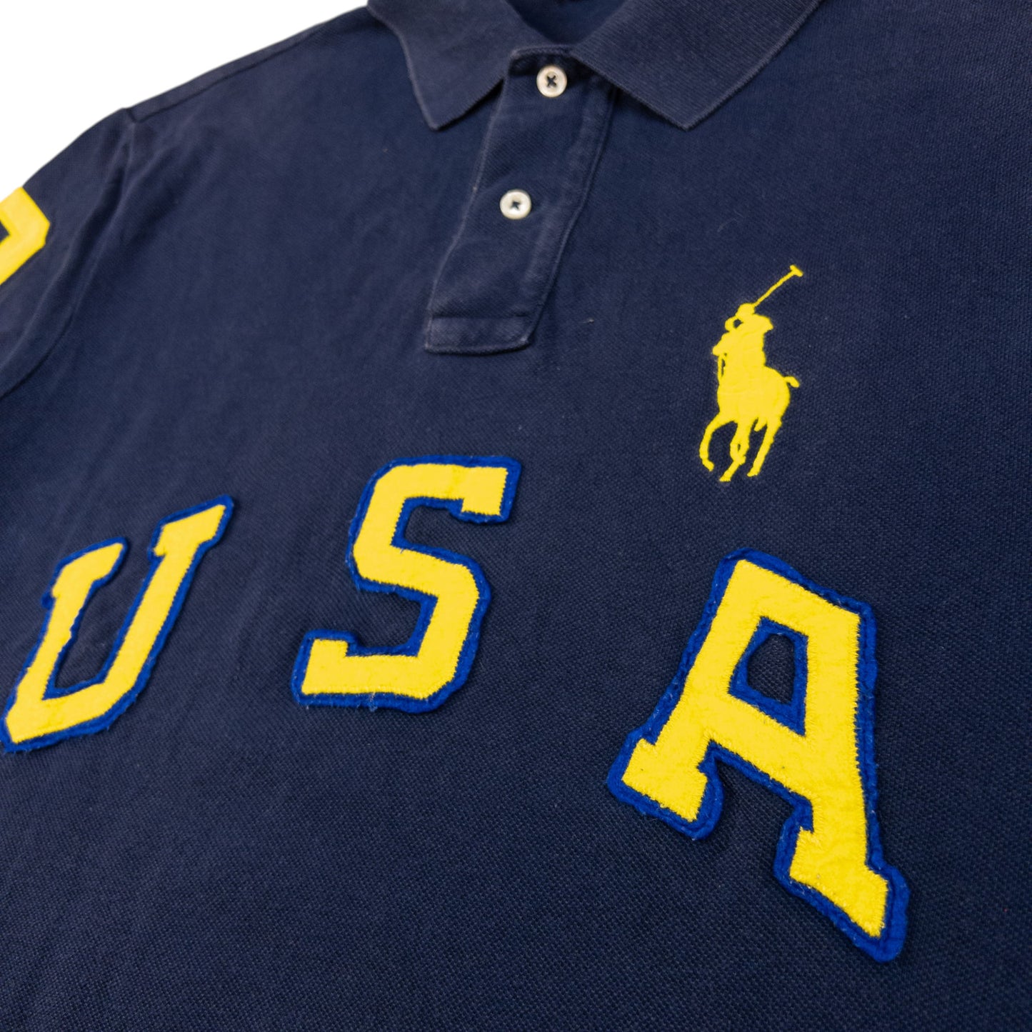 Vintage Polo Ralph Lauren USA Polo Shirt Size M