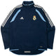 Vintage 2000s Adidas Real Madrid Q Zip Track Jacket Size M